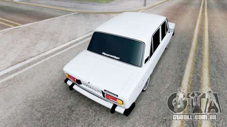 VAZ-2106 Zhiguli Russo Baixos Clássicos para GTA San Andreas