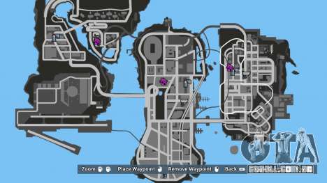 Radar, mapa e ícones no estilo de GTA 5