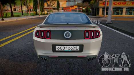 Ford Mustang Shelby GT500 Sapphire para GTA San Andreas