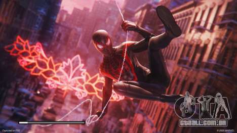 Spider-Man Miles Morales PS5 Loading Screens para GTA San Andreas