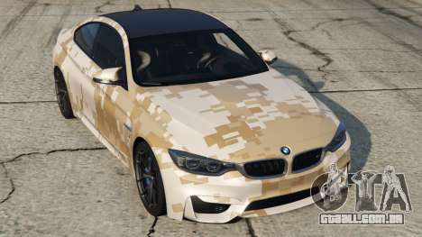 BMW M4 Coupe Pale Sandy Brown