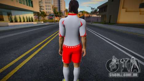 Mesut Özil Uniforme de futebol turco para GTA San Andreas