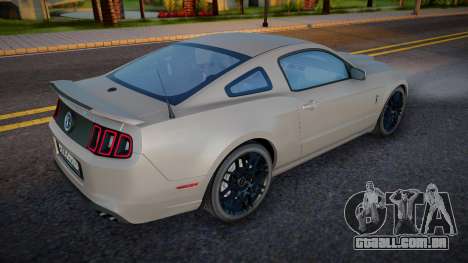 Ford Mustang Shelby GT500 Sapphire para GTA San Andreas