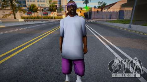 Ballas1 Textures Upscale para GTA San Andreas