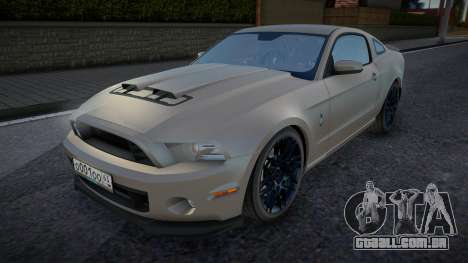 Ford Mustang Shelby GT500 Sapphire para GTA San Andreas