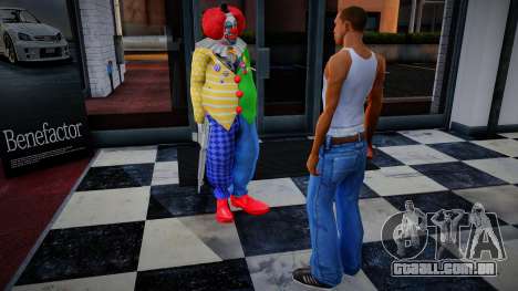 Palhaço Guarda-costas para GTA San Andreas