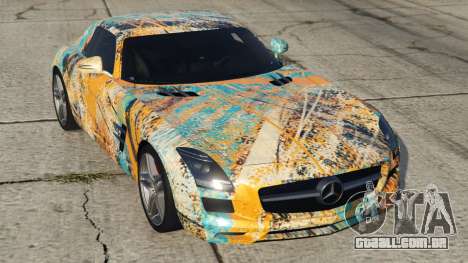 Mercedes-Benz SLS Brilho Dourado