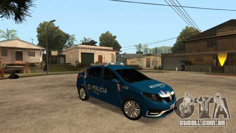 Renault Logan Santa Fé Polícia para GTA San Andreas