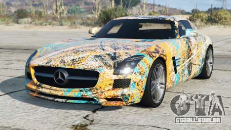 Mercedes-Benz SLS Brilho Dourado