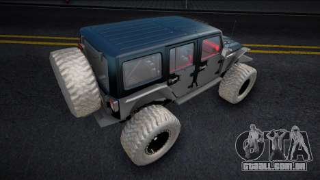 Jeep Wrangler CCD para GTA San Andreas