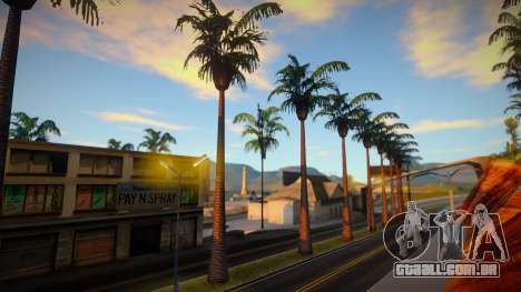 More Palm Trees on Verona Beach Road para GTA San Andreas