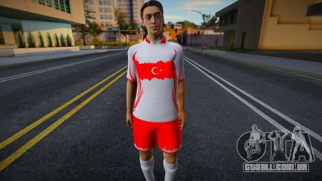 Mesut Özil Uniforme de futebol turco para GTA San Andreas