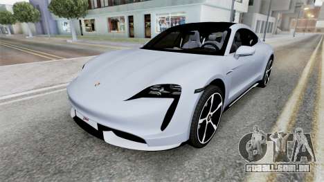 Porsche Taycan Turbo S 2021 para GTA San Andreas