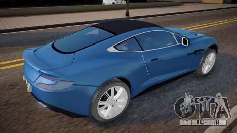 2012 Aston Martin Vanquish para GTA San Andreas