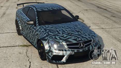 Mercedes-Benz C 63 AMG Astronaut Blue