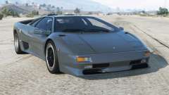 Lamborghini Diablo Kashmir Blue para GTA 5