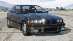 BMW M3 Coupe Black Olive para GTA 5