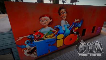 Rio Movie Mural para GTA San Andreas