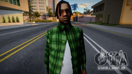 Fam2 Textures Upscale para GTA San Andreas