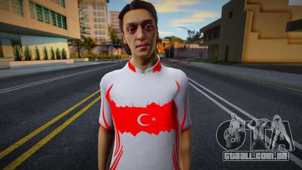 Mesut Özil Uniforme de futebol turco para GTA San Andreas