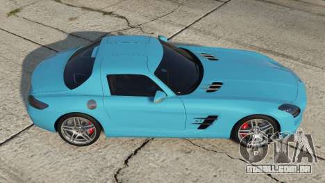 Mercedes-Benz SLS 63 AMG (C197) Bright Turquoise