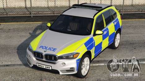 BMW X5 Police