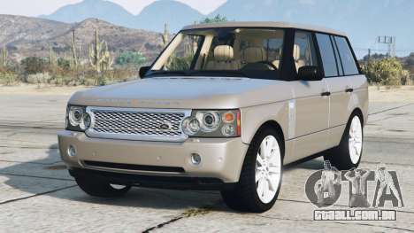 Range Rover Supercharged (L322) Napa