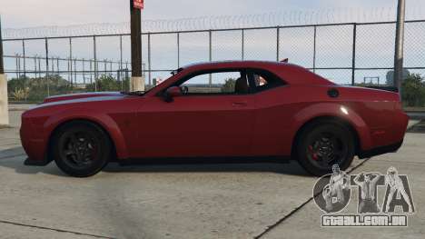 Dodge Challenger SRT Demon Cherrywood