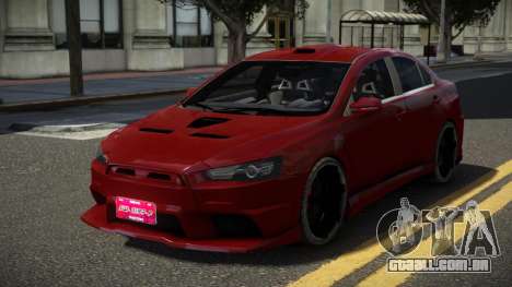 Mitsubishi Lancer Evolution X G-Tuning para GTA 4