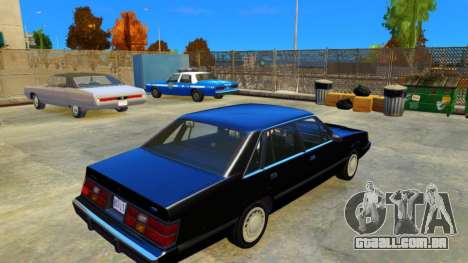 Ford LTD LX 1985 FBI para GTA 4