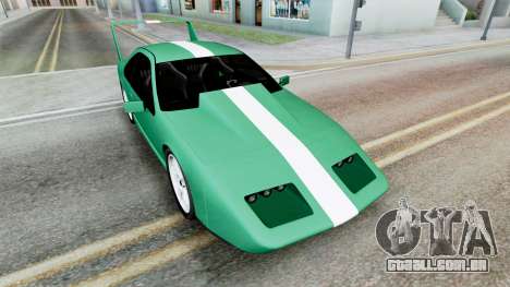 Cheval Cadrona Daytona Custom Medium Sea Green para GTA San Andreas