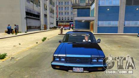 Ford LTD LX 1985 FBI para GTA 4