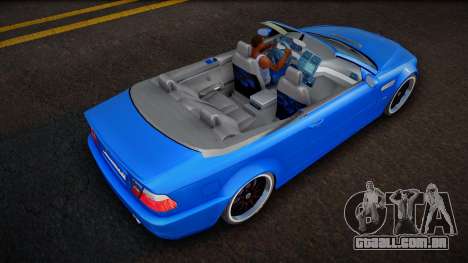 BMW E46 Cabriolet Jack para GTA San Andreas