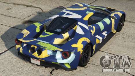 Ford GT Yale Blue