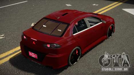 Mitsubishi Lancer Evolution X G-Tuning para GTA 4