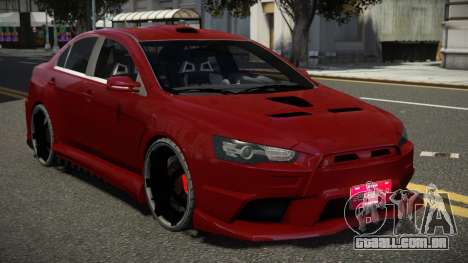 Mitsubishi Lancer Evolution X G-Tuning para GTA 4