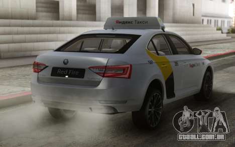 Skoda Superb Yandex Taxi para GTA San Andreas