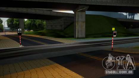 Railroad Crossing Mod Slovakia v10 para GTA San Andreas