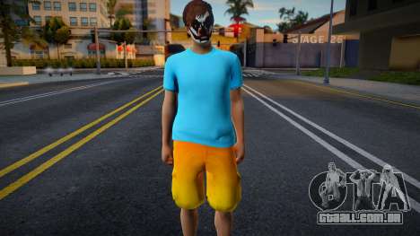 [GTA ONLINE] Skin Mask para GTA San Andreas