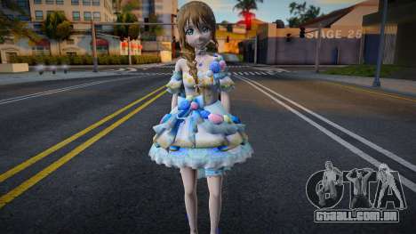 Shizuku Love Live para GTA San Andreas