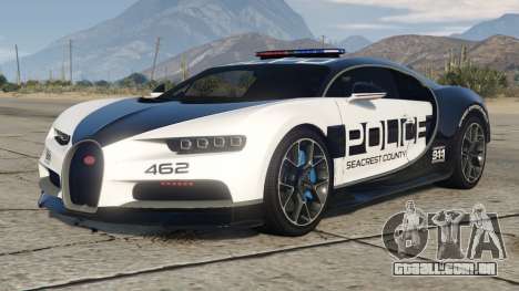 Bugatti Chiron Hot Pursuit Police
