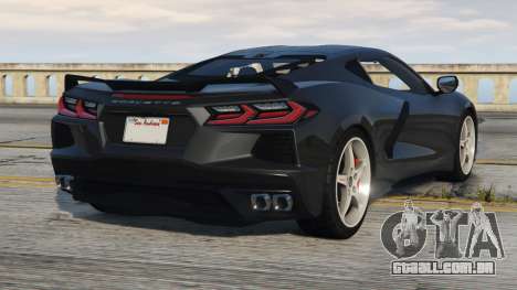 Chevrolet Corvette Eerie Black