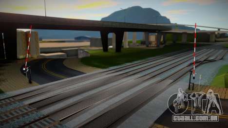 Railroad Crossing Mod Czech v4 para GTA San Andreas