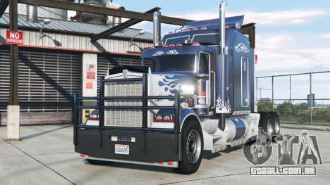 Kenworth W900 Bdazzled Blue