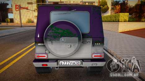 Mercedes-AMG G 65 SL para GTA San Andreas