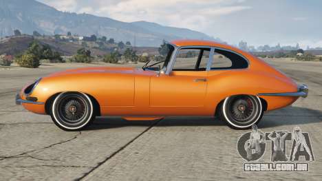 Jaguar E-Type Deep Saffron