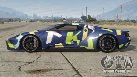 Ford GT Yale Blue