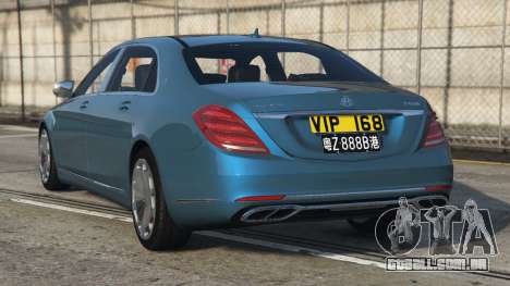 Mercedes-Maybach S 680 Rich Electric Blue
