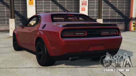 Dodge Challenger SRT Demon Cherrywood