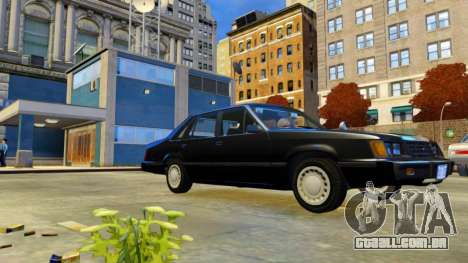 Ford LTD LX 1985 FBI para GTA 4